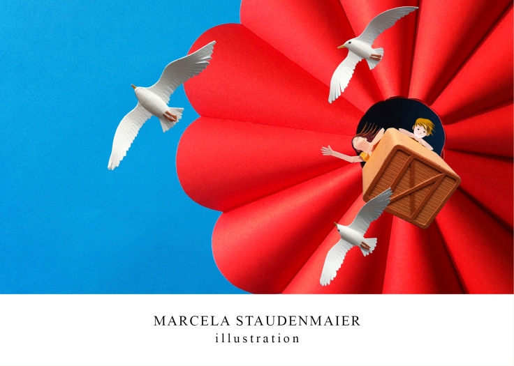 Marcela's latest postcard (front)